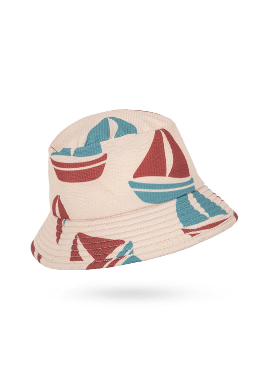 Sailboat UPF Bucket Hat-Konges Slojd