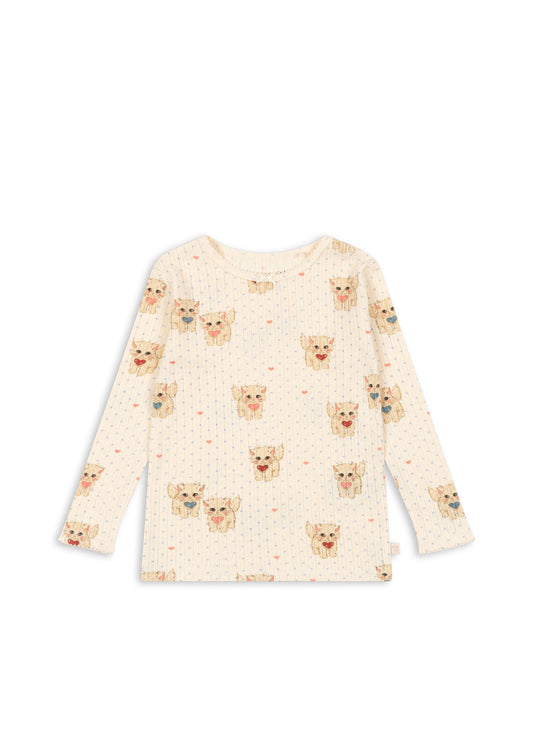 Minnie Pointelle Blouse Miao -Konges Slojd FW25