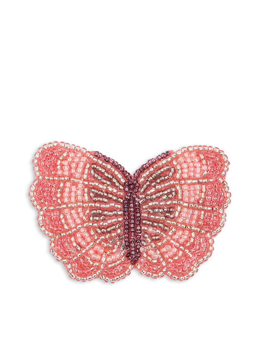 Butterfly Beaded Hair Clip-Konges Slojd