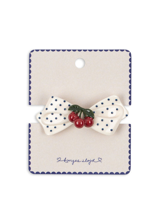 Cherry Dot Hair Clip-Konges Slojd