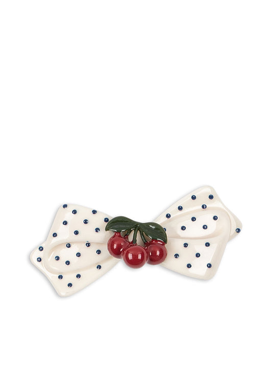 Cherry Dot Hair Clip-Konges Slojd