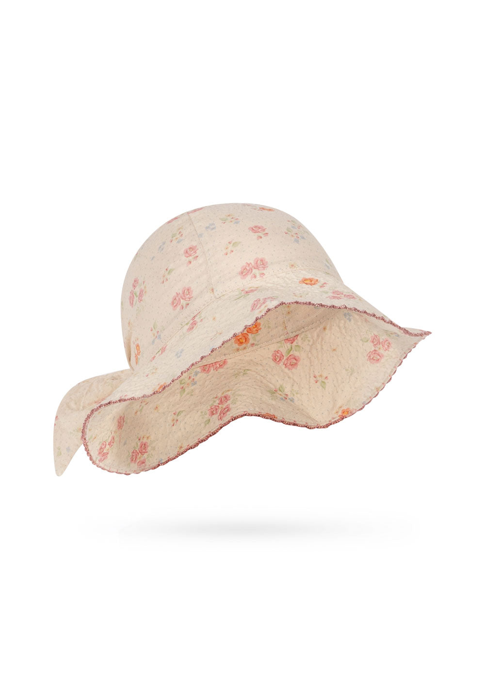 Elin Bow Floral Sunhat-Konges Slojd