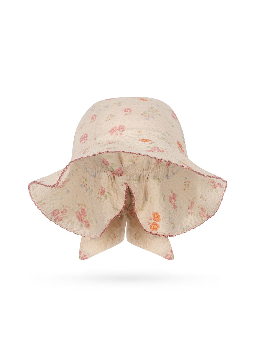 Elin Bow Floral Sunhat-Konges Slojd