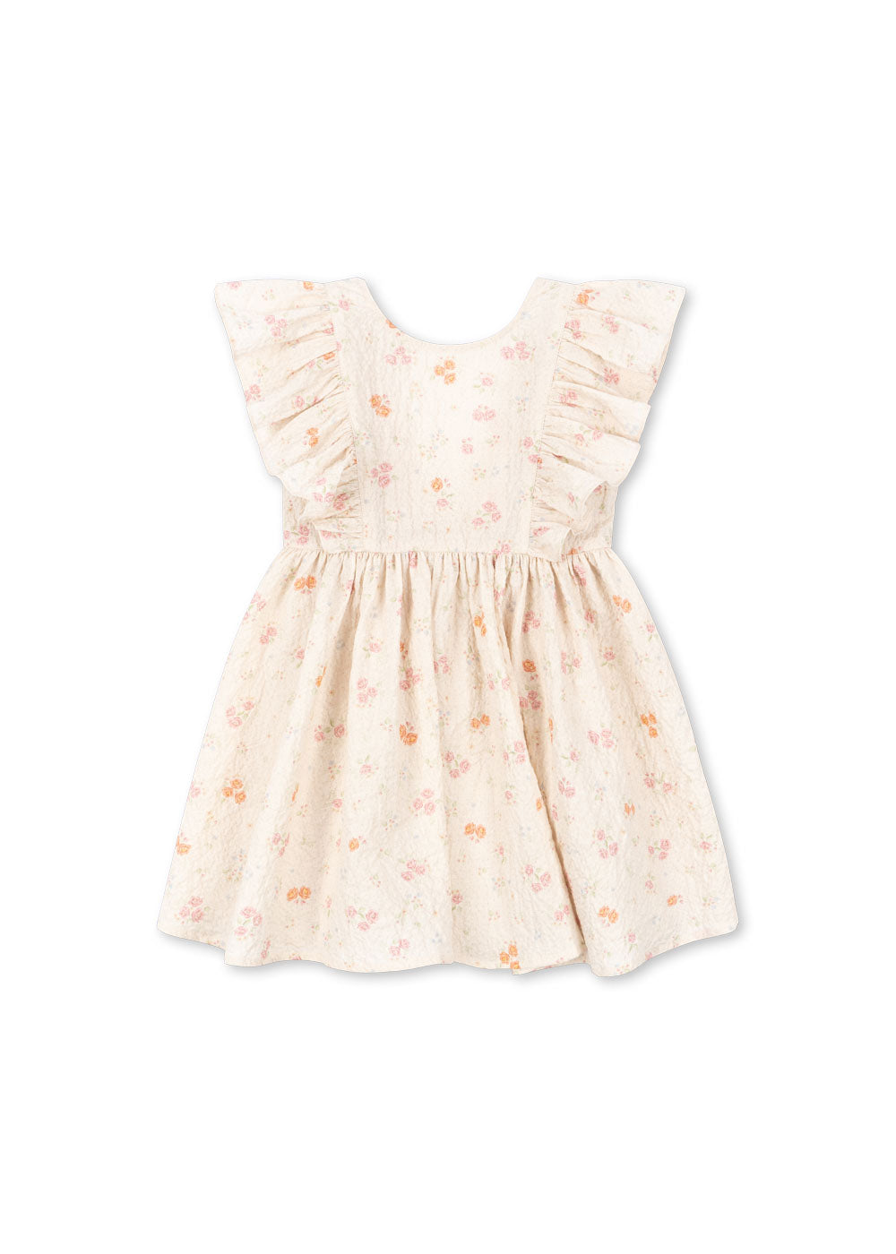 Elin Frill Floral Dress-Konges Slojd SP26