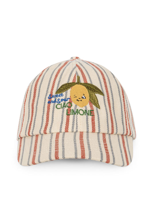 Frankie Striped Cap-Konges Slojd
