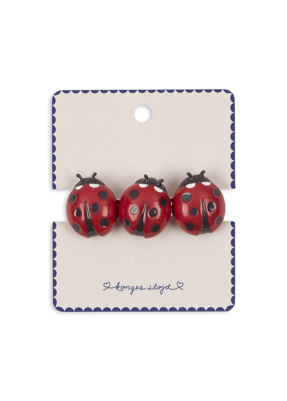 Ladybug  Hair Clip-Konges Slojd