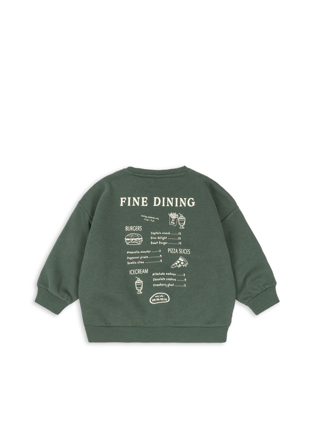 Lou Food Sweatshirt-Konges Slojd Sp26