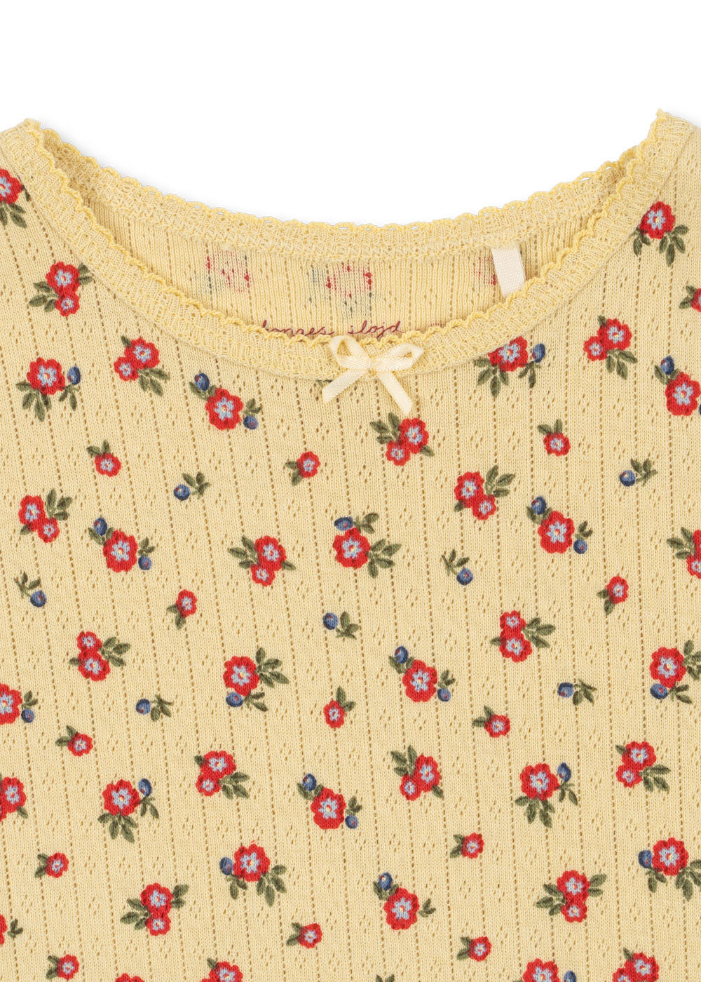 Minnie Pointelle Tee-Konges Slojd SP26