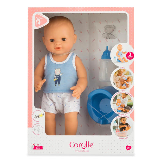 Drink and Wet Bath Baby Doll - Corolle