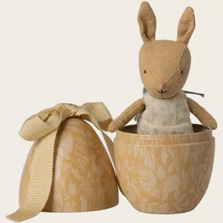 Easter Egg w MIcro Rabbit- Maileg