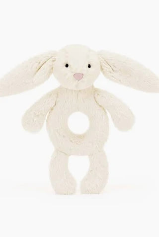 Bashful Bunny  Ring Rattle - Jellycat