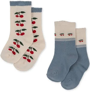 2pk Cherry Sock -Konges Slojd
