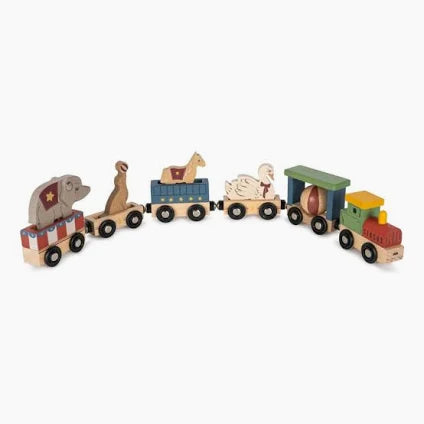 Wood Animal Train- Konges Slojd