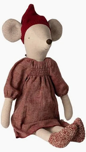 Christmas Mouse Maxi (Girl) - Maileg