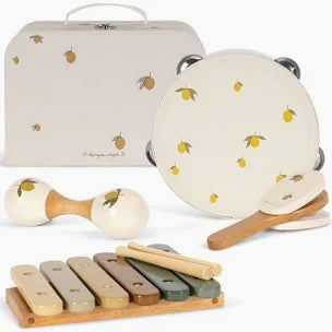 Lemon Glossy Music Set - Konges Slojd FW25