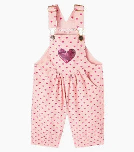 Nola Heart Overall -Konges Slojd FW25