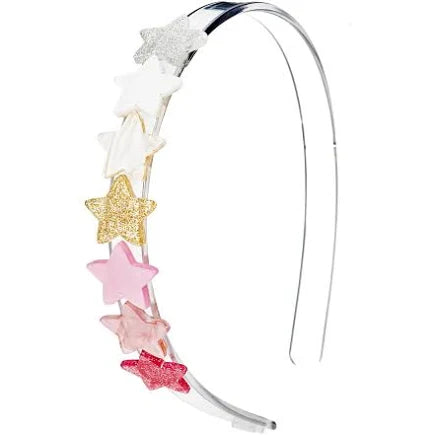 Glitter Star Headband - Lilies and Roses