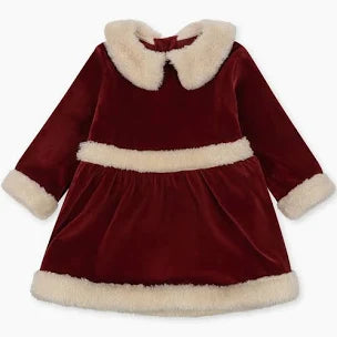 Velour Christmas Dress - Konges Slojd FW25
