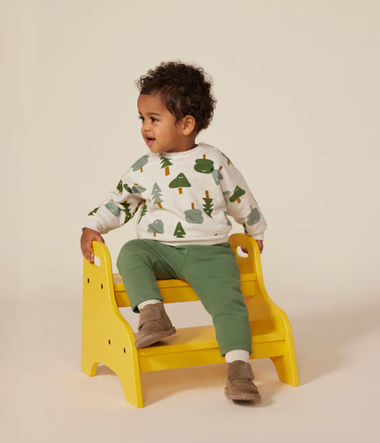 Green Sweatpants - Petit Bateau FW24