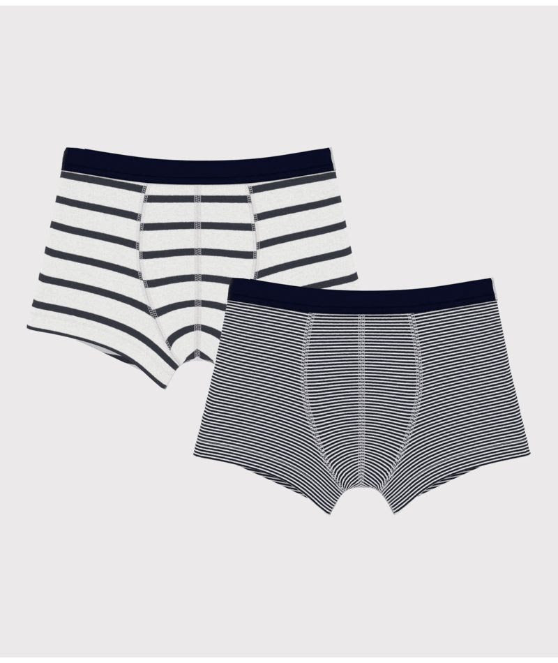 2-Pack Striped Boxers- Petit Bateau SP25