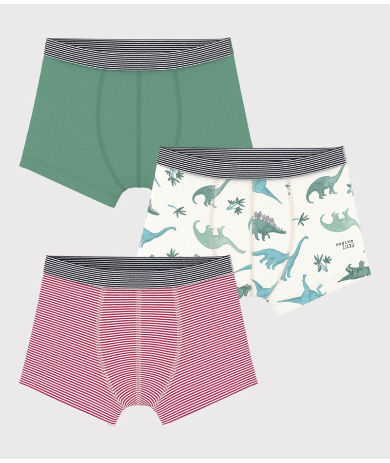 3-Pack Dino Boxers- Petit Bateau SP25