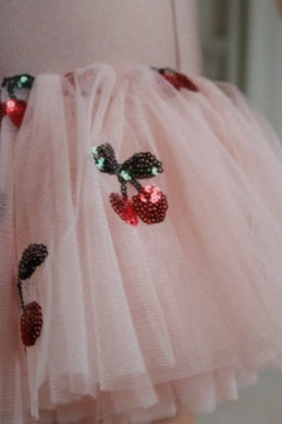 Marina Cherry Tutu Dress-Konges Slojd FW25