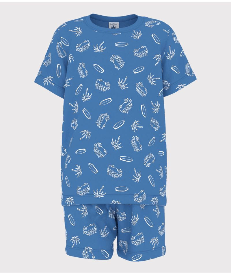 Surfboard Short Pajama Set - Petit Bateau SP25