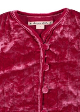Carlito Crushed Velvet Jacket-Konges Slojd FW25