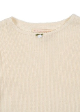 Papin  Pointelle Blouse -Konges Slojd FW25