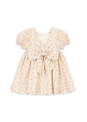 Evia Rosebud Bow Dress-Konges Slojd SP26