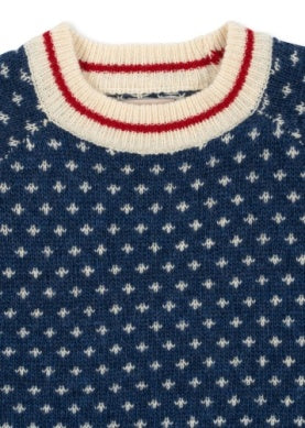 Billie Geometric Knit Sweater-Konges Slojd FW25