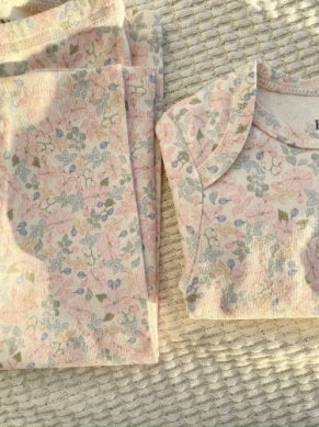 Fio Ls Wild Flower Onesie -fanga FW25