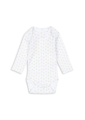 LS Primary Colored Flowers Onesie -Konges Slojd FW25