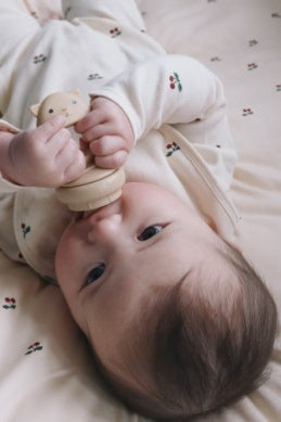 Cherry Wrap Romper -Konges Slojd