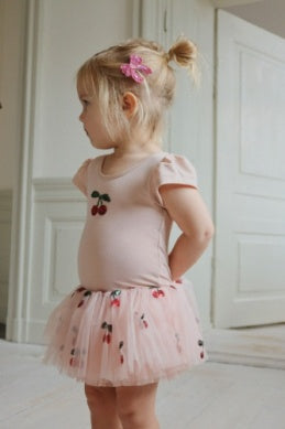 Marina Cherry Tutu Dress-Konges Slojd FW25