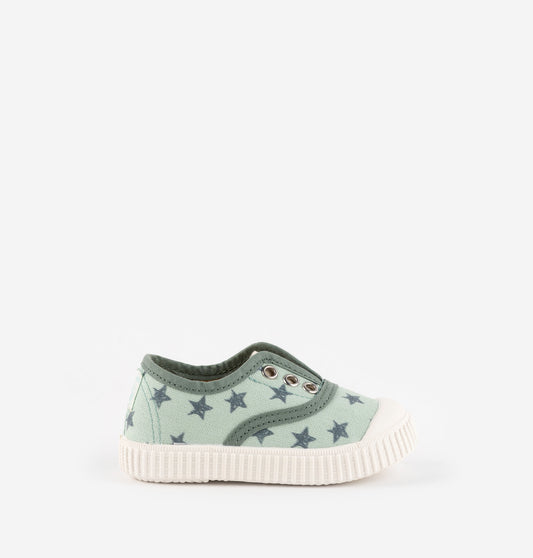 Canvas Slip-On Star-Victoria