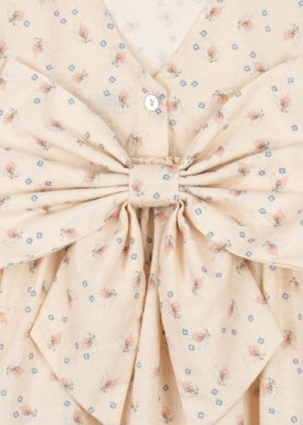 Evia Rosebud Bow Dress-Konges Slojd SP26
