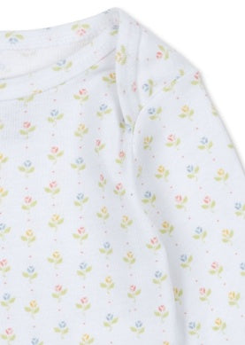 Fio Ls Floral Onesie -fanga FW25