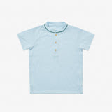 Thames 3 Button Tee Shirt - Oso & Me SP26