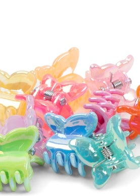 10pk Mini Butterfly Hair Clip-Konges Slojd