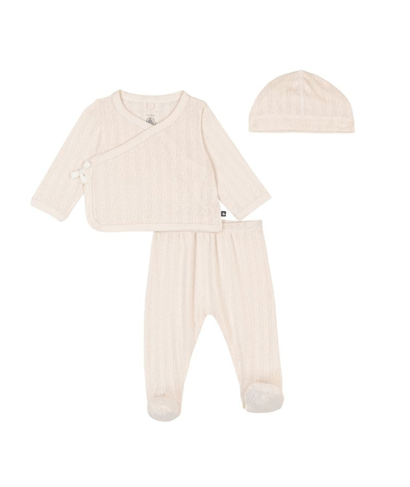 3pc Pointelle Set- Petit Bateau SP26