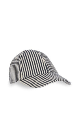 Railroad Striped Cap-Konges Slojd