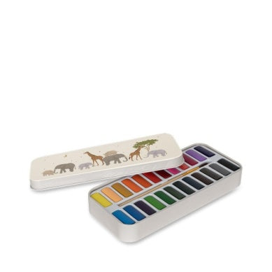 Watercolors Tin Box-Konges Slojd