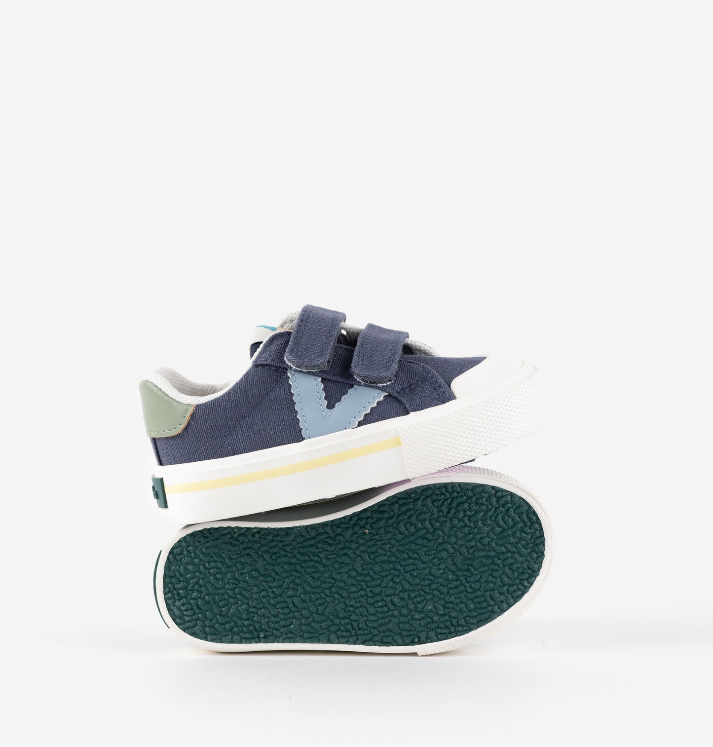 Marino Navy Tribu Canvas V Sneaker-Victoria