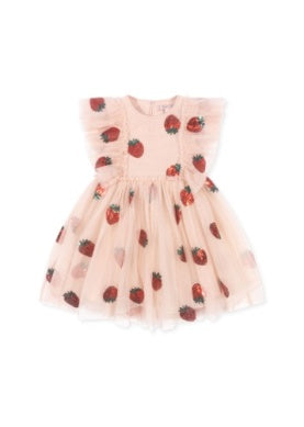 Strawberry Tulle Dress -Konges Slojd