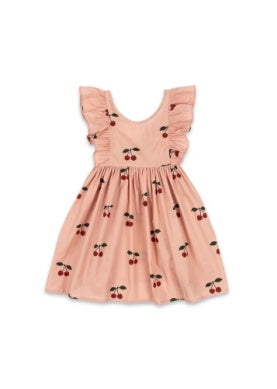 Cherry Frill  Dress -Konges Slojd