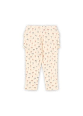 Pointelle Flower Frill Pant-Konges Slojd