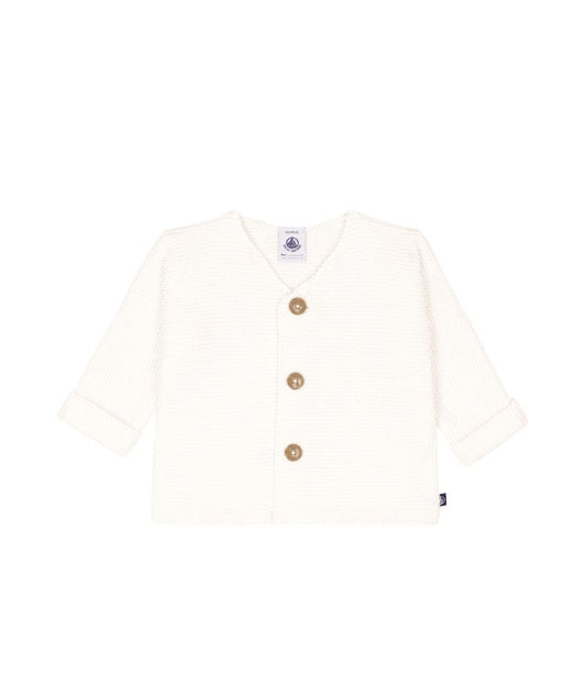 Classic Button Down Cardigan - Petit Bateau SP26