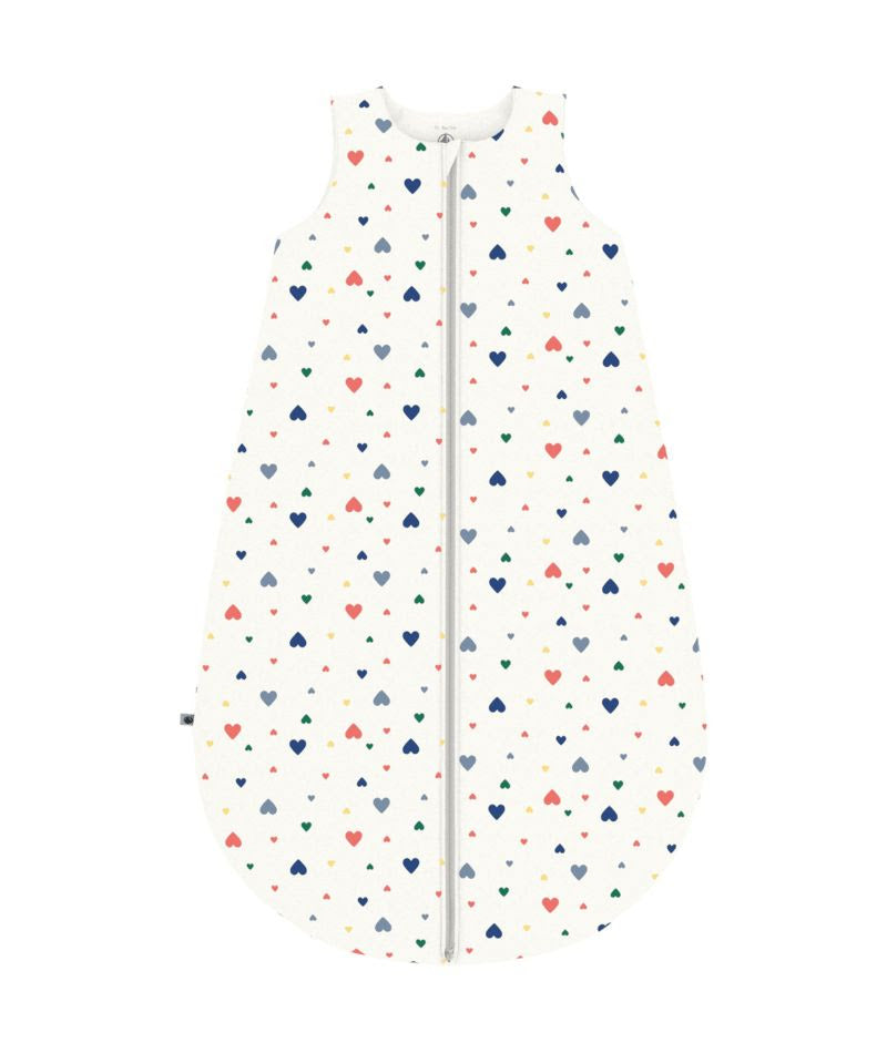 Primary Multi Heart  Sleep Bag - Petit Bateau FW25 (