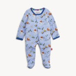 Farm to Cradle Modal Magnetic Footie - Magnetic Me FW26